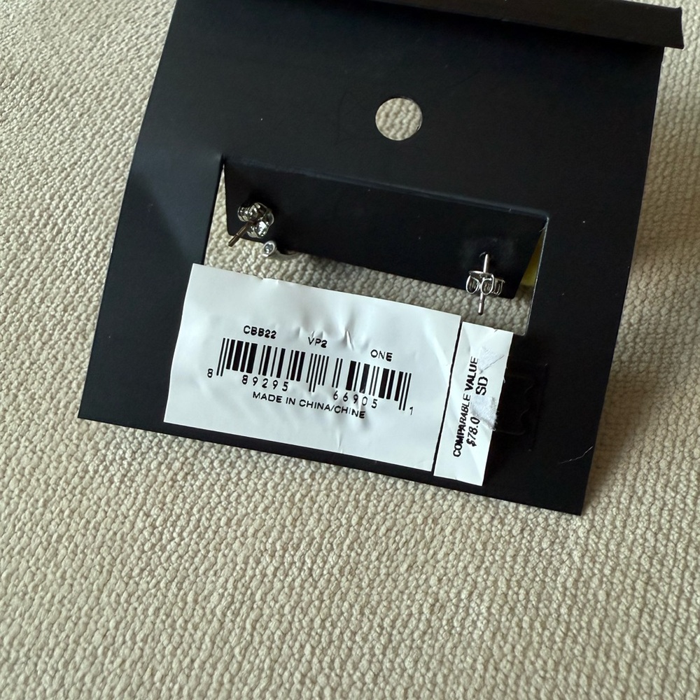 NWT Coach Lemon Earrings - Picture 2 of 2